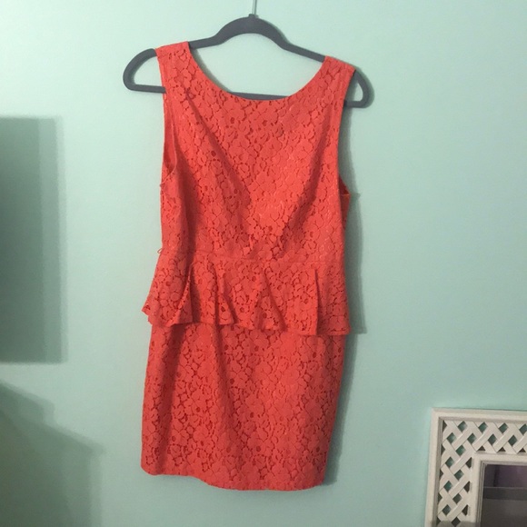 Forever 21 Dresses & Skirts - Forever 21 Pink Lace Dress with Ruffles